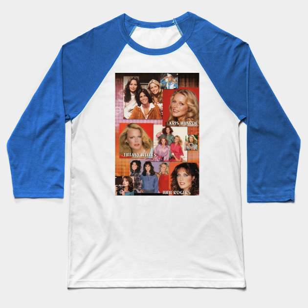 Charlies angels Baseball T-Shirt by fonchi76